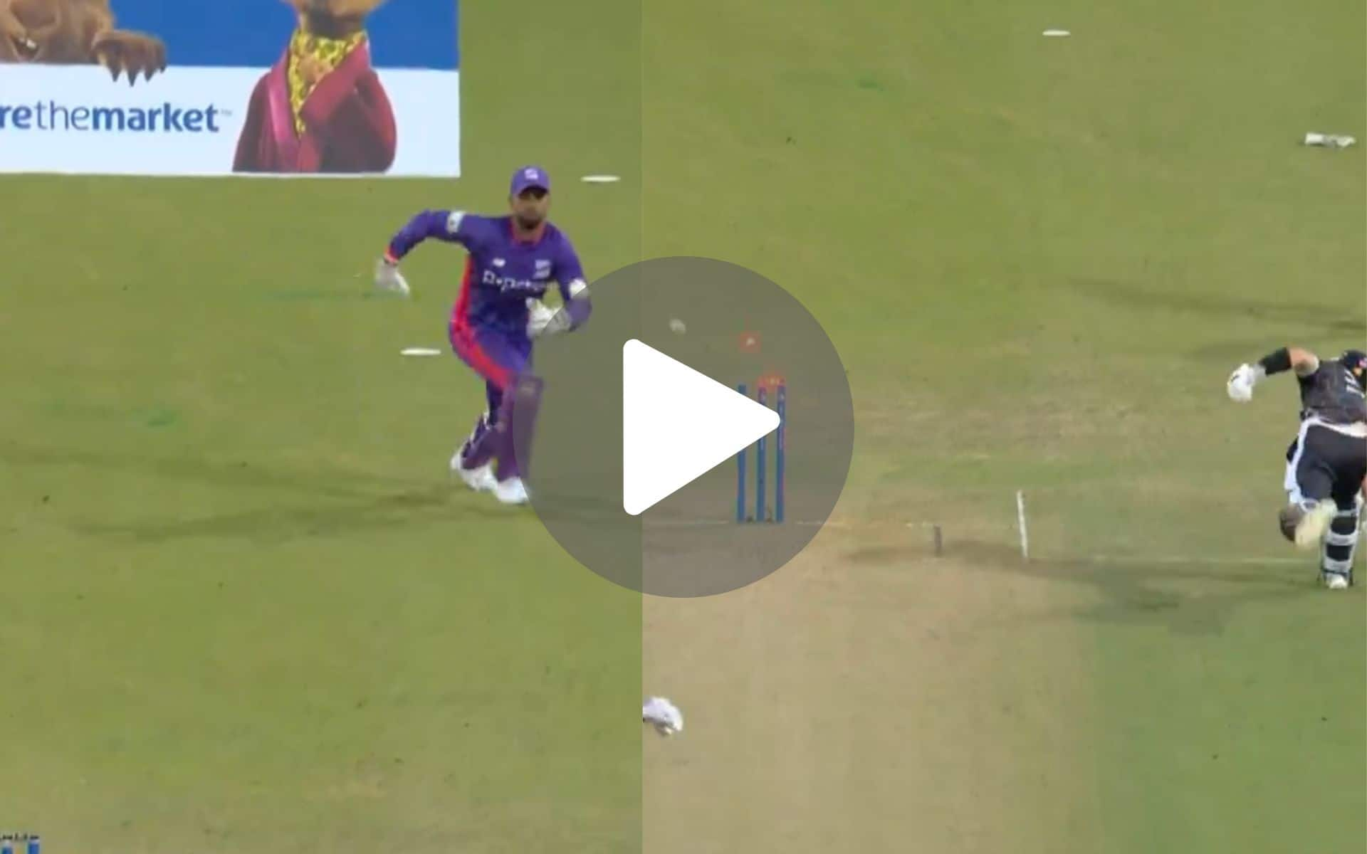 [Watch] Nicholas Pooran's 'Never Seen Before' Bullet Throw Sets The Hundred 2024 On Fire